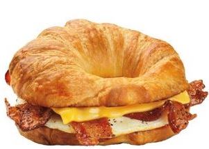 Dreamy Bacon Croissant