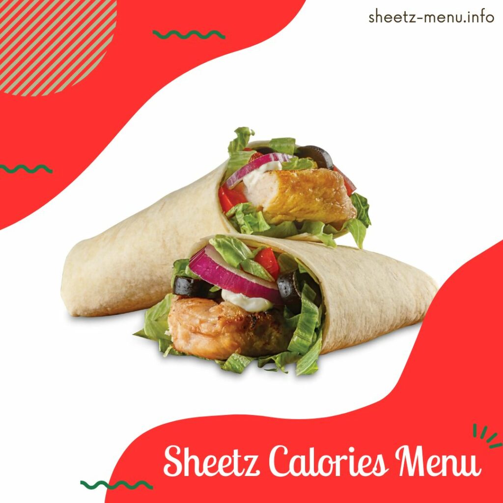 Sheetz Calories Menu With Prices